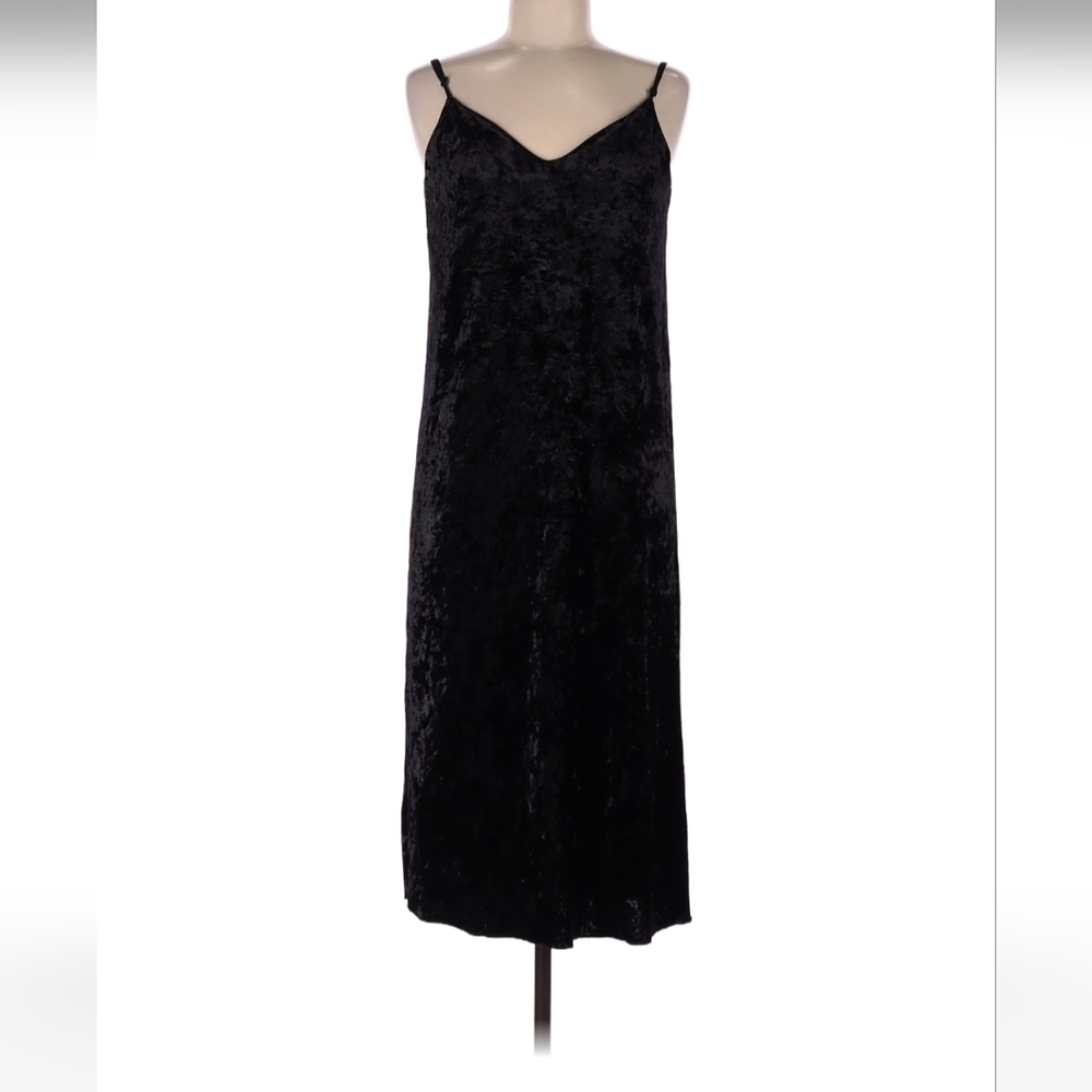 NSR Velvet Midi Slipdress